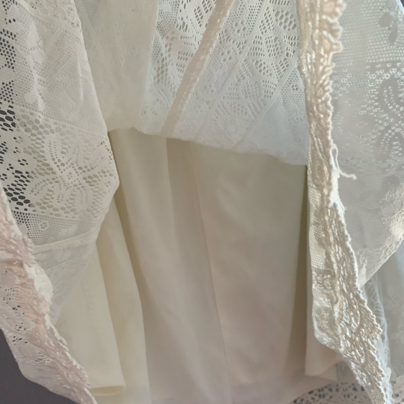 Xhilaration High Neck Lace Sheath Dress with Lining and Adjustable Straps - Picture 11 of 11